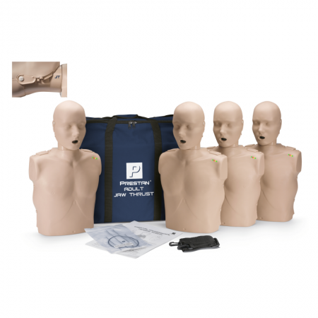 Prestan Jaw-Thrust CPR Manikin 4-Pack